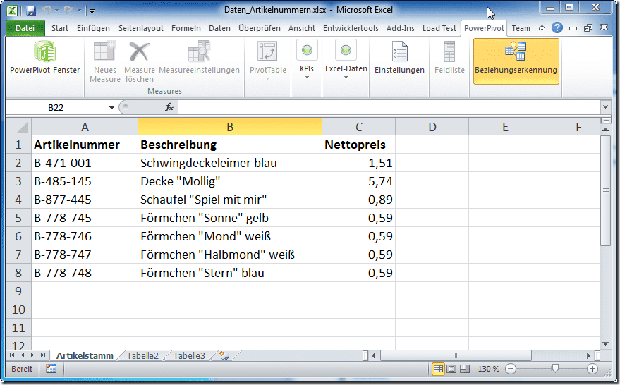 Beispiel-Excel-Datei