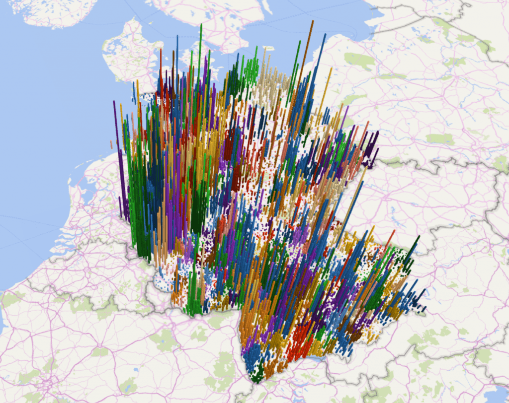 Power Map Visualisierung in Excel